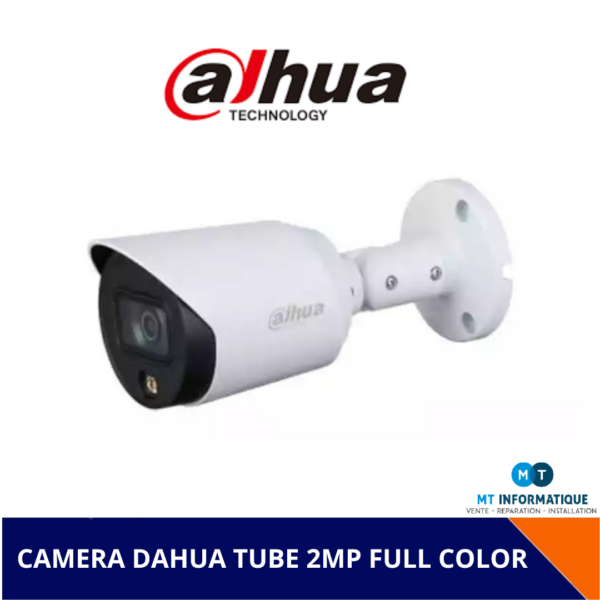 CAMERA DAHUA TUBE 2MP FULL COLOR 2.8MM